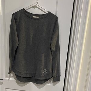 Michael Kors Gray Crop Top
